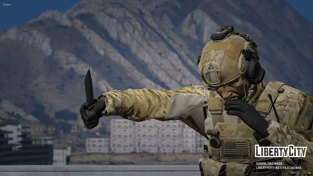 KA-BAR USMC Knife (FiveM + SP) / GTA 5