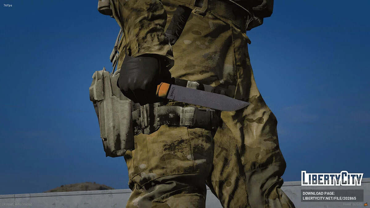 KA-BAR USMC Knife (FiveM + SP) / GTA 5
