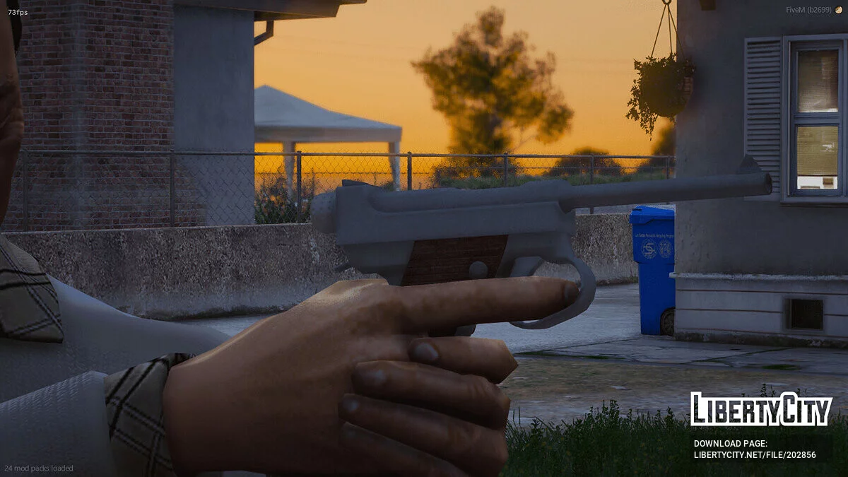Nambu pistol (Type 14) [FiveM + SP] / GTA 5