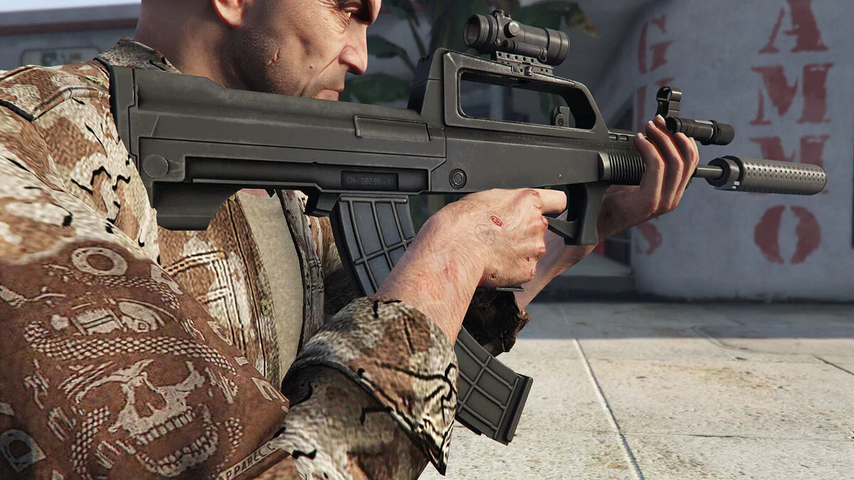 QBZ-95 [Animated] / GTA 5