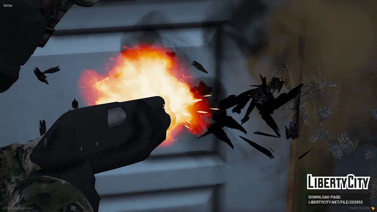 Remington 870 Breaching Shotgun [Animated] (FiveM + SP) / GTA 5