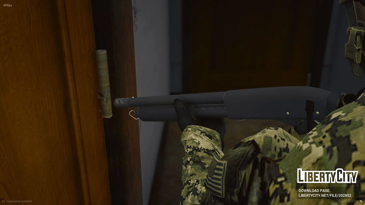 Remington 870 Breaching Shotgun [Animated] (FiveM + SP) / GTA 5