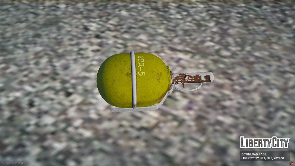 RGD-5 Grenade (FiveM + SP) / GTA 5