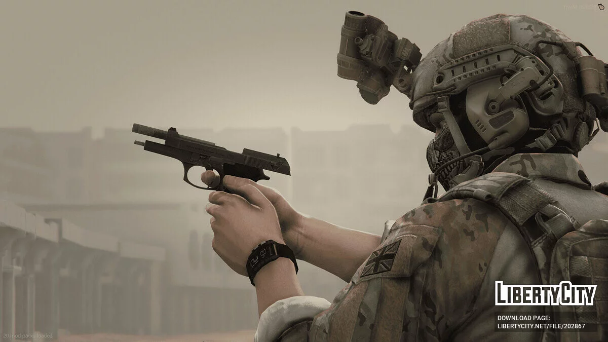 [RoN] Beretta 92FS (FiveM + SP) / GTA 5