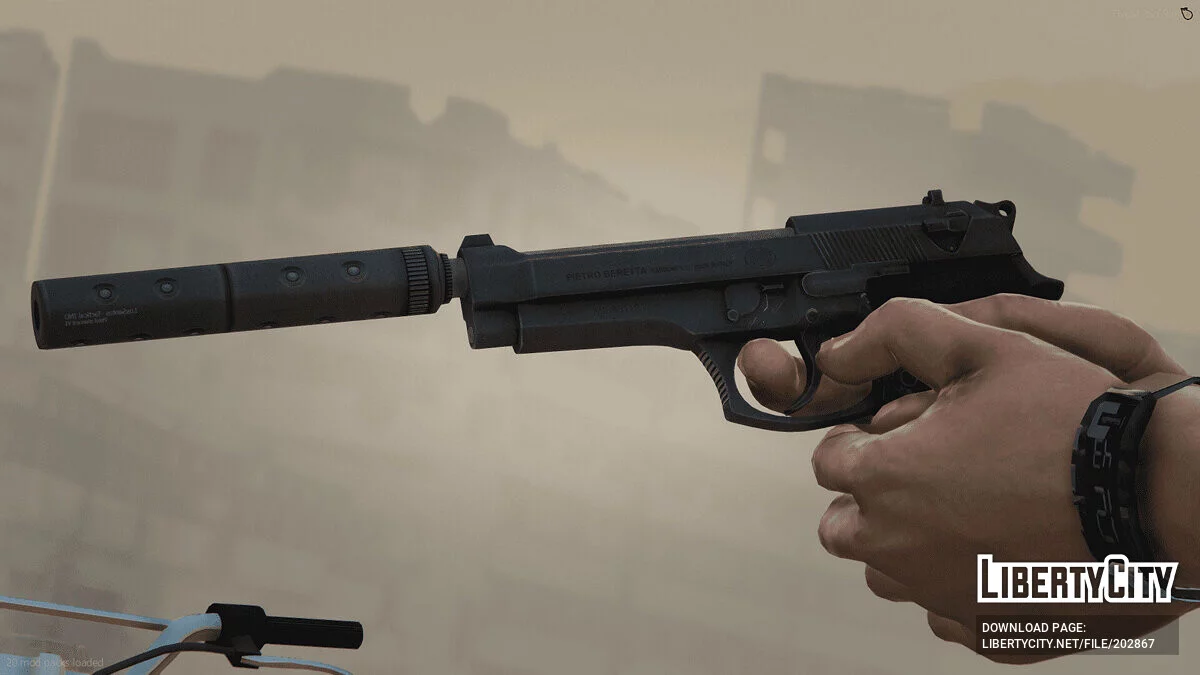 [RoN] Beretta 92FS (FiveM + SP) / GTA 5