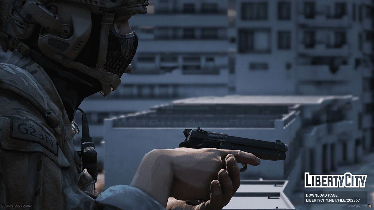 [RoN] Beretta 92FS (FiveM + SP) / GTA 5