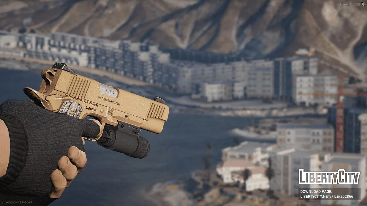 [RoN] Colt M45A1 CQBP (FiveM + SP) / GTA 5