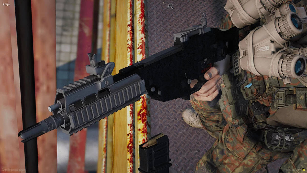 [RoN] G36C without carry handle (FiveM + SP) / GTA 5