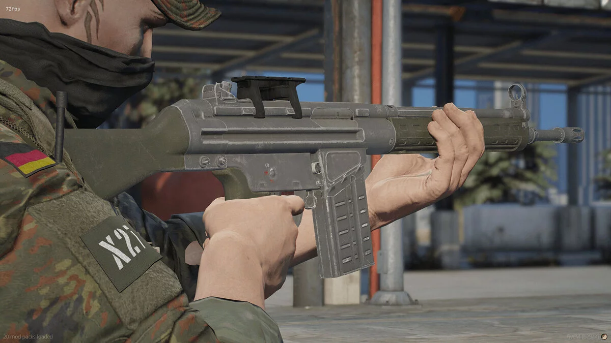 [RoN] G3A3 (2 versions) — FiveM + SP / GTA 5