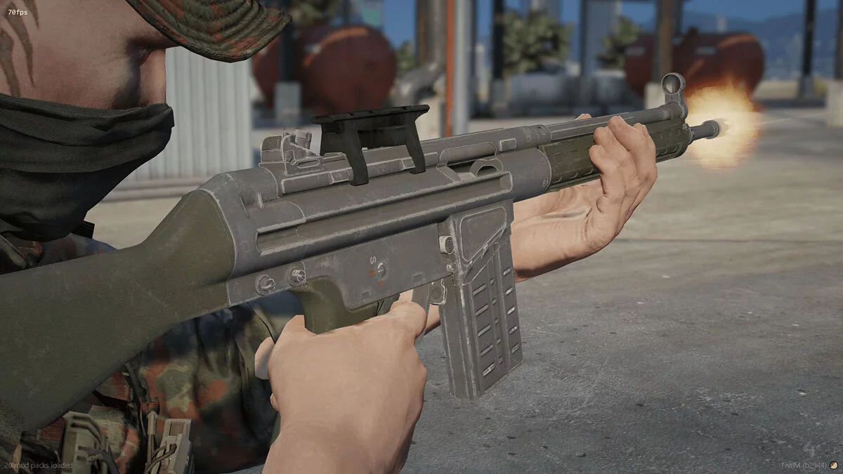 [RoN] G3A3 (2 versions) — FiveM + SP / GTA 5