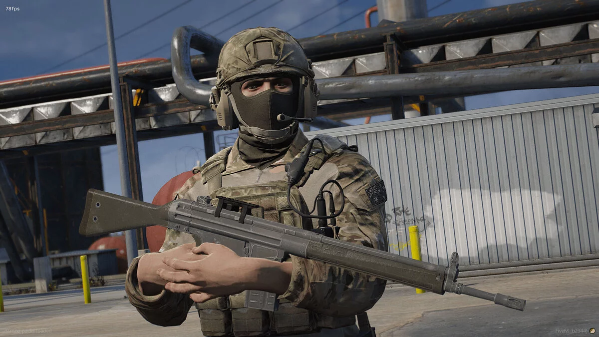 [RoN] G3A3 (2 versions) — FiveM + SP / GTA 5