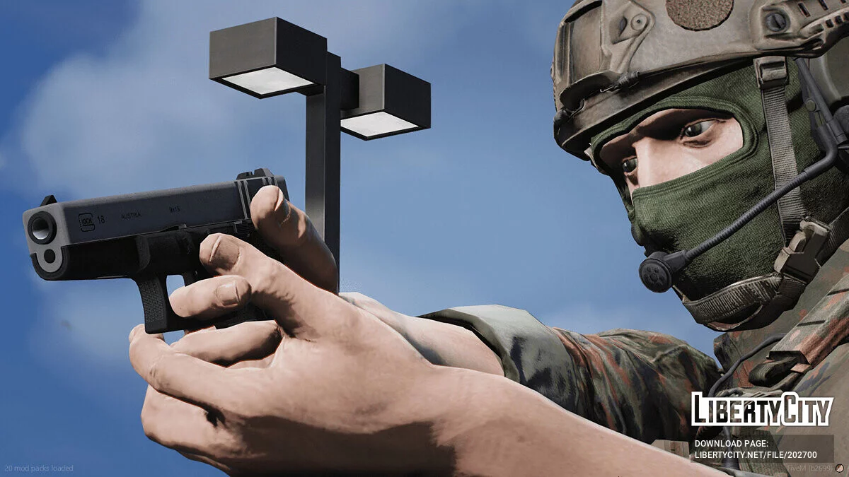 [RoN] Glock 18 (FiveM + SP) / GTA 5