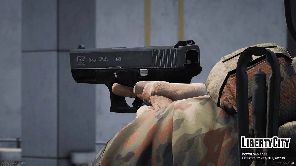 [RoN] Glock 19 (2 variants) / GTA 5