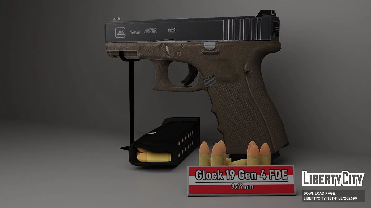 [RoN] Glock 19 (2 variants) / GTA 5
