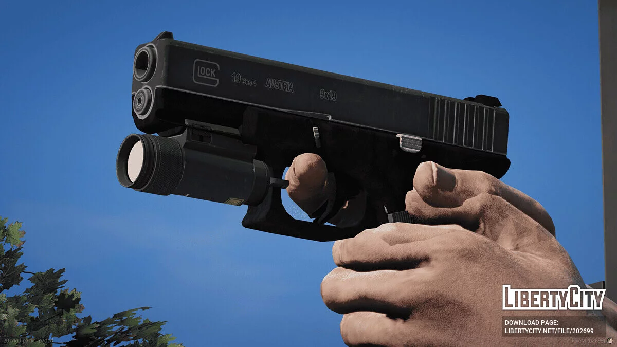 [RoN] Glock 19 (2 variants) / GTA 5