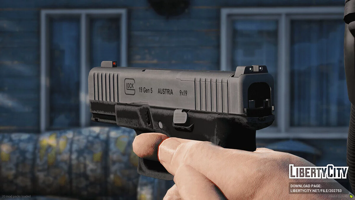 [RoN] Glock 19 Gen 5 (FiveM + SP) / GTA 5