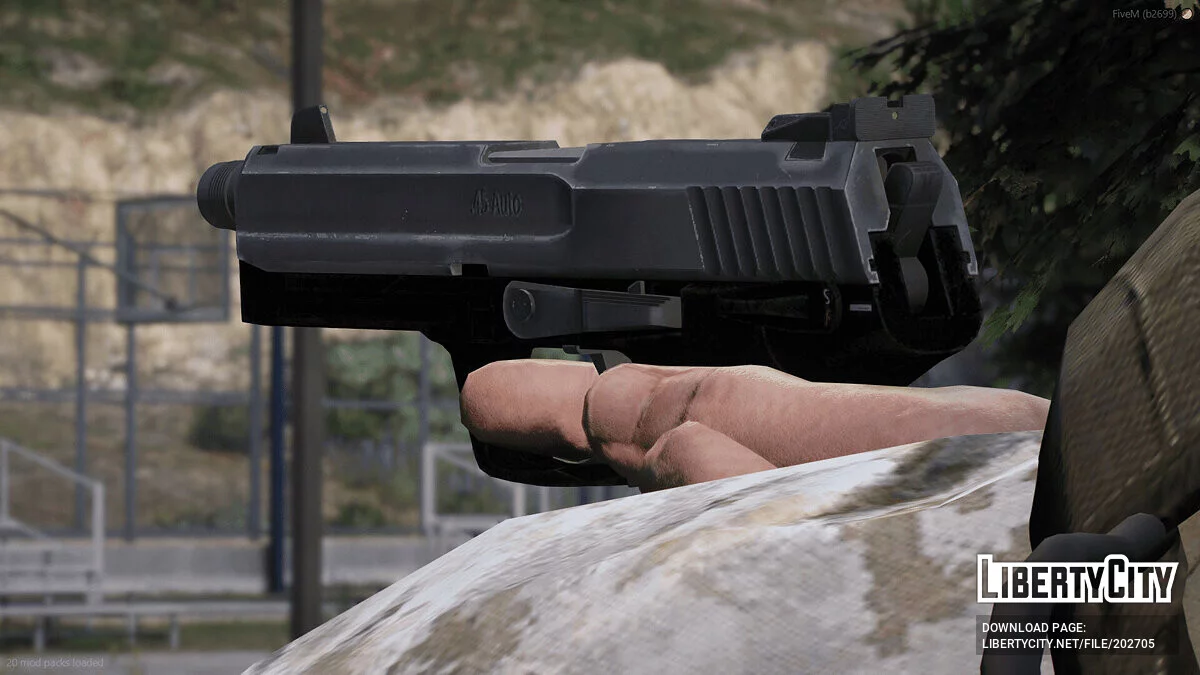 [RoN] H&K USP Tático (FiveM + SP) / GTA 5