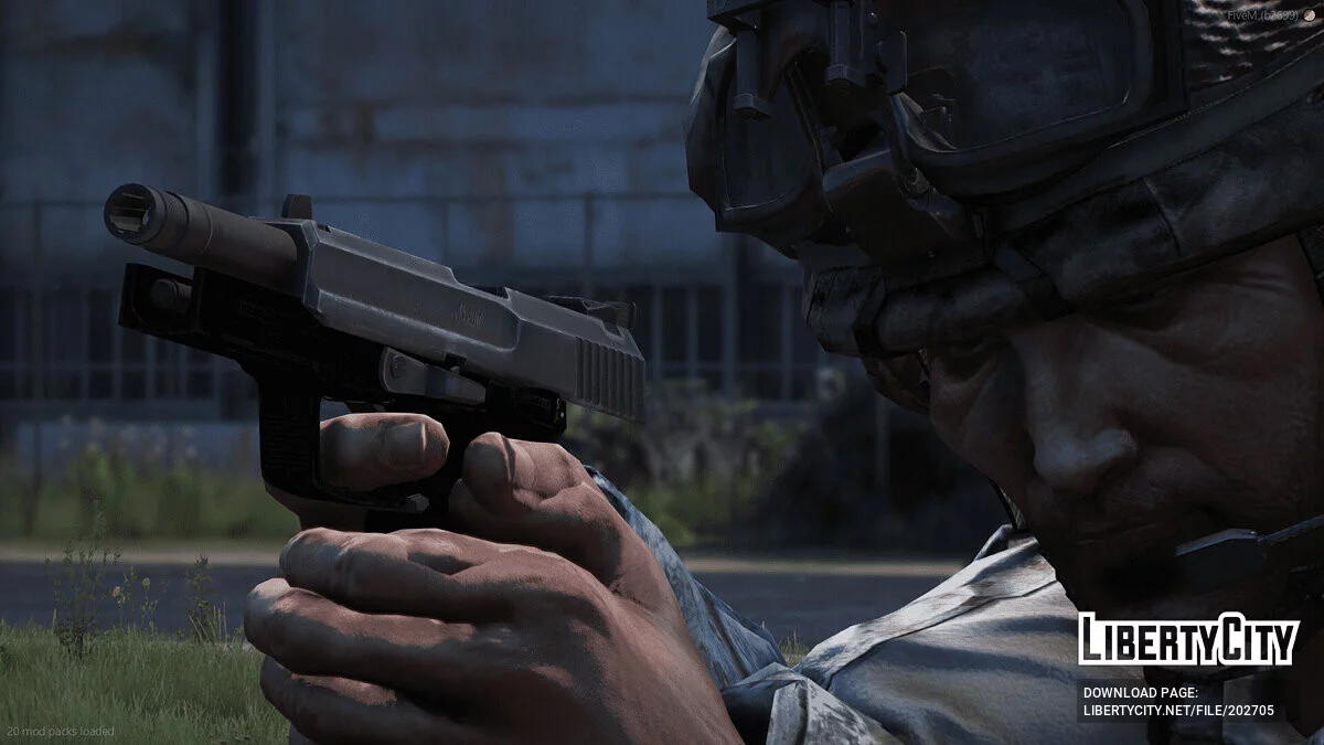 [RoN] H&K USP Tático (FiveM + SP) / GTA 5