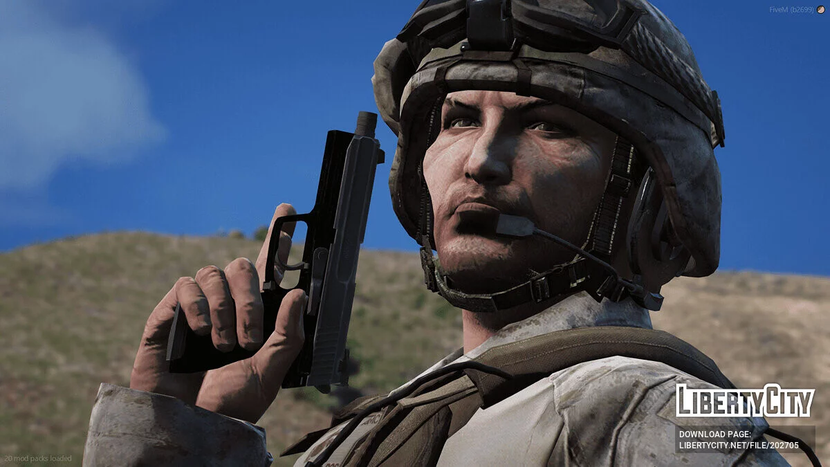 [RoN] H&K USP Tático (FiveM + SP) / GTA 5