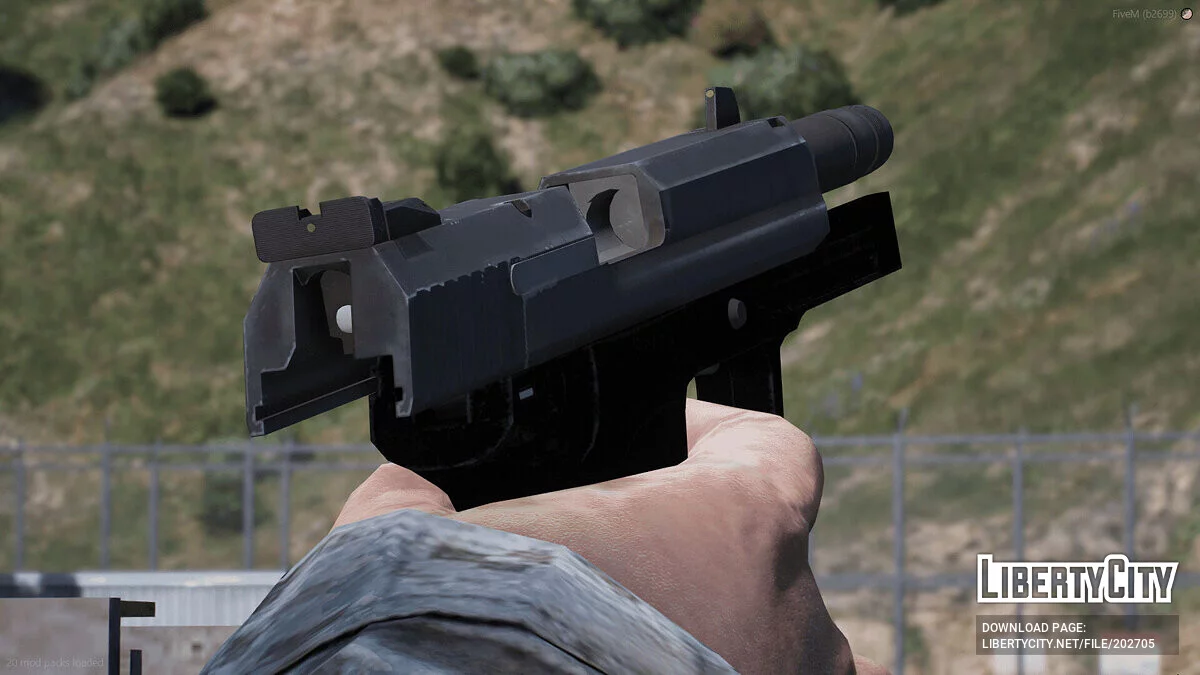 [RoN] H&K USP Tático (FiveM + SP) / GTA 5