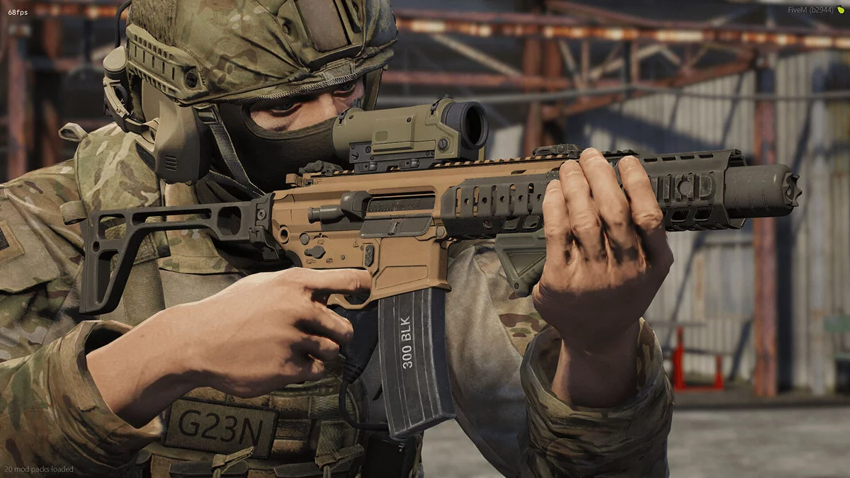 [RoN] SIG MCX LVAW (4 versions) — FiveM + SP / GTA 5