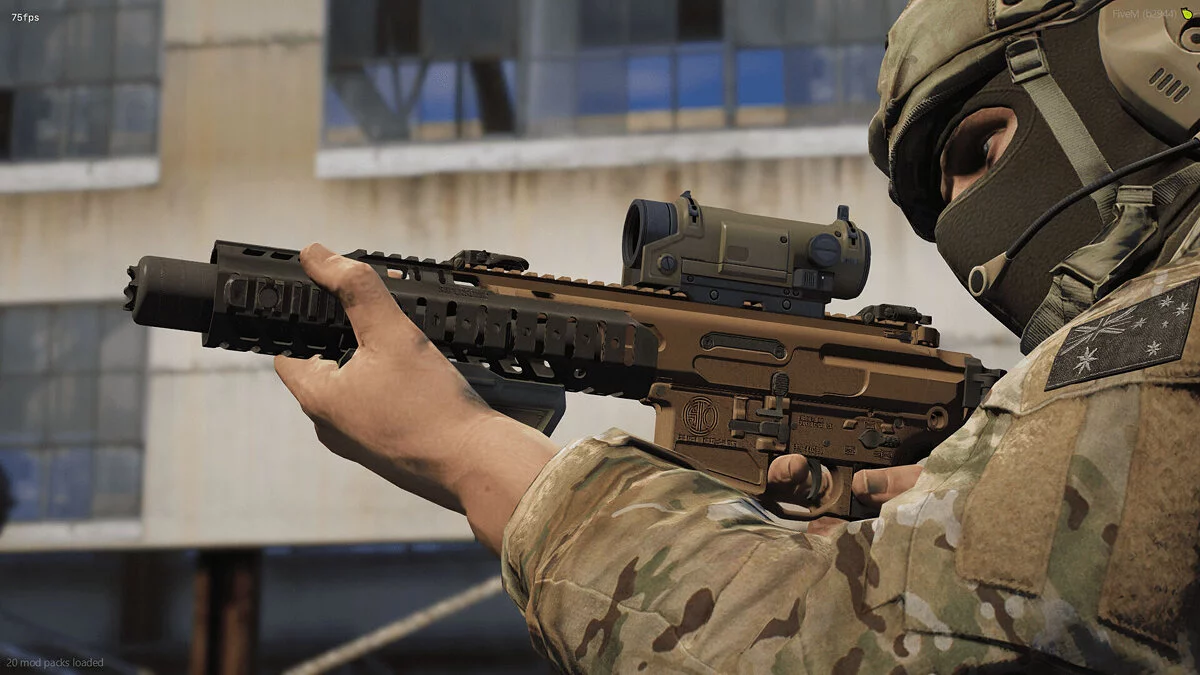 [RoN] SIG MCX LVAW (4 versions) — FiveM + SP / GTA 5