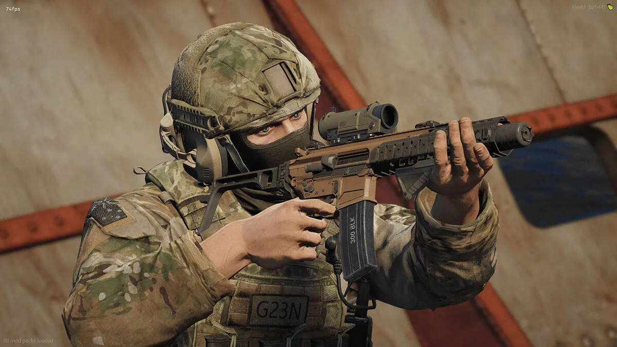 [RoN] SIG MCX LVAW (4 versions) — FiveM + SP / GTA 5