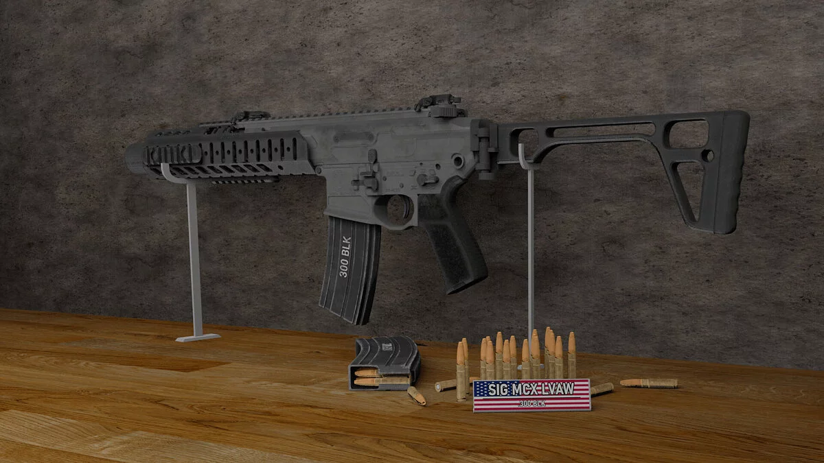[RoN] SIG MCX LVAW (4 версії) — FiveM + SP / GTA 5