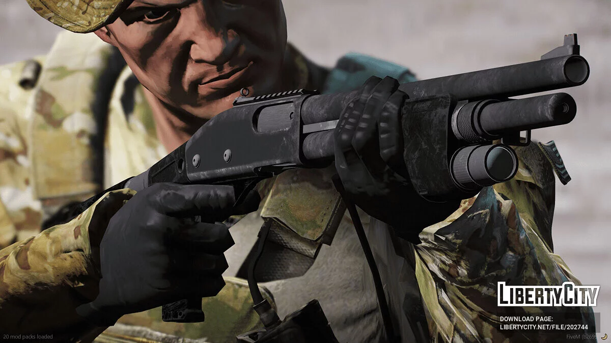 [RoN] Wilson Combat CQB Shotgun (FiveM + SP) / GTA 5