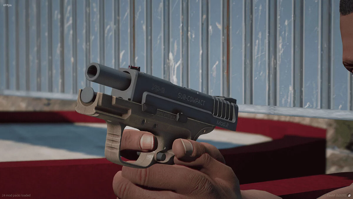 Springfield Armory XD Sub-Compact [Add-On | Animated] (FiveM + SP) / GTA 5