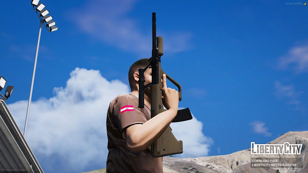 Steyr AUG A1 (FiveM + SP) / GTA 5