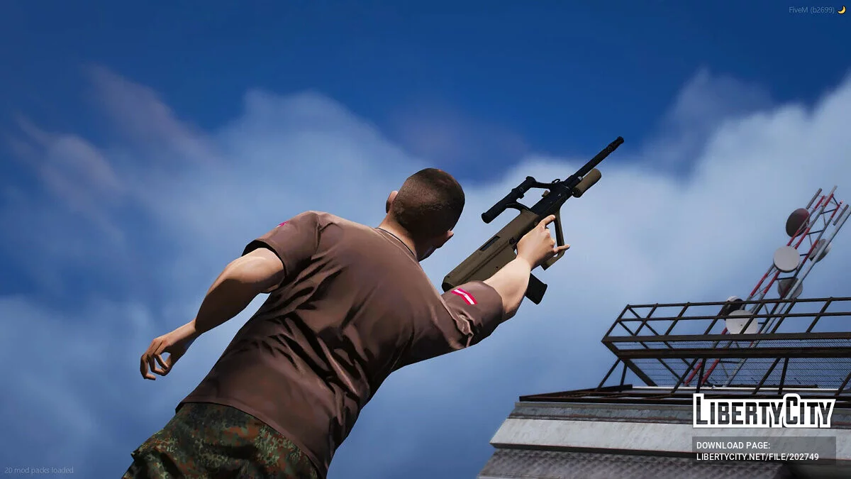 Steyr AUG A1 (FiveM + SP) / GTA 5