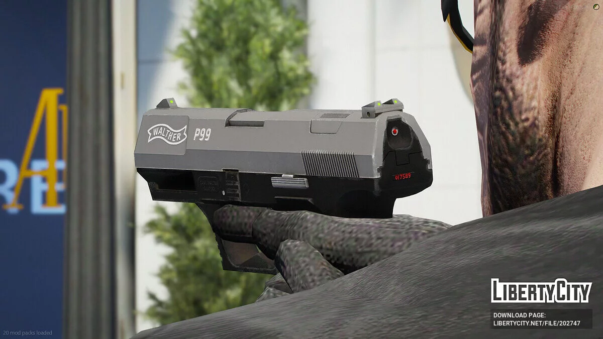 Walther P99 [Animado] (FiveM + SP) / GTA 5