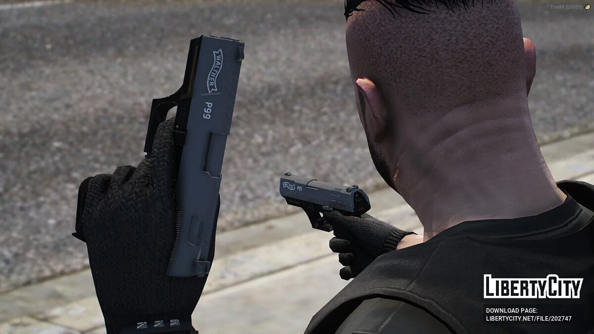 Walther P99 [Animado] (FiveM + SP) / GTA 5
