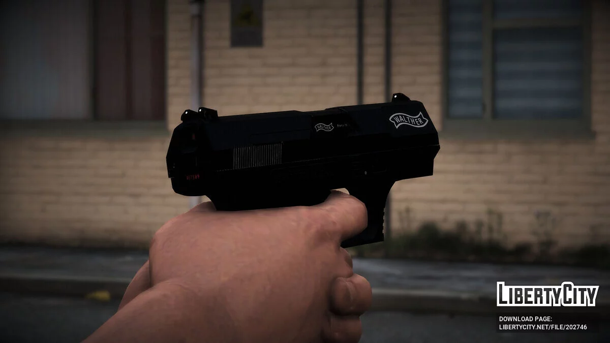 Walther P99 DAO [Animated] (FiveM + SP) / GTA 5