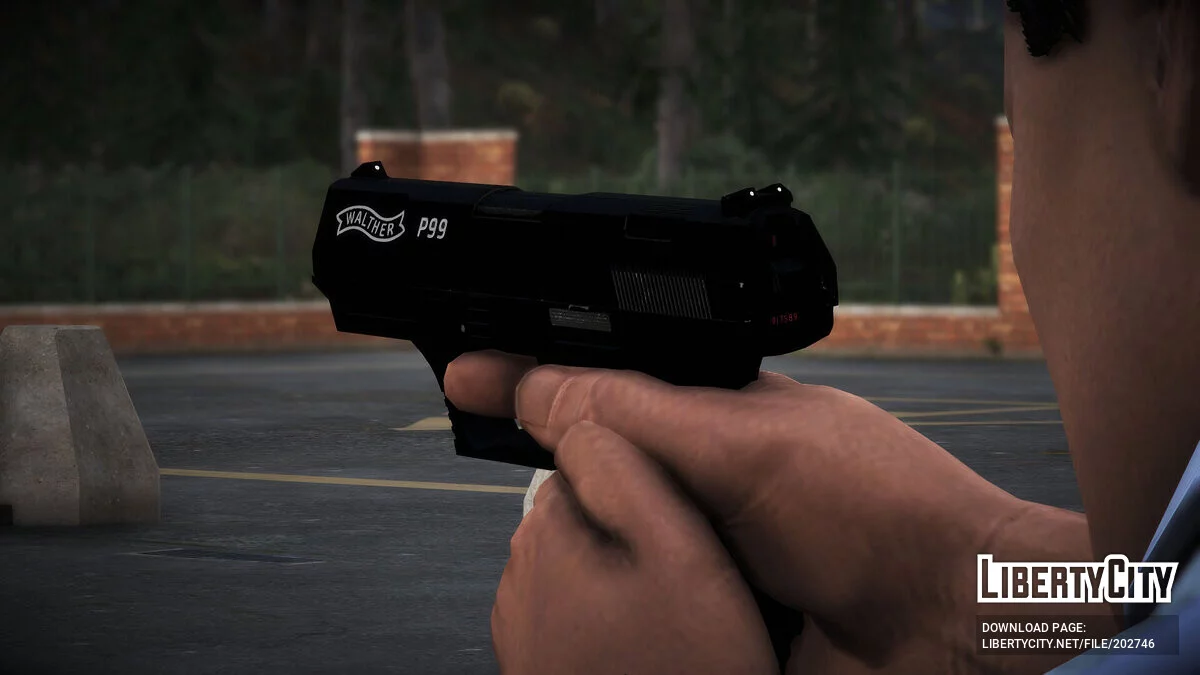 Walther P99 DAO [Animado] (FiveM + SP) / GTA 5