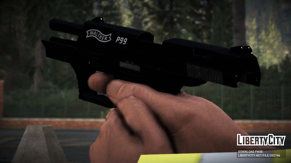 Walther P99 DAO [Animado] (FiveM + SP) / GTA 5
