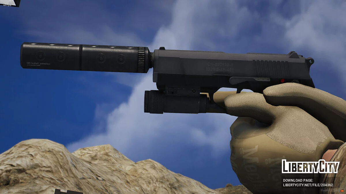 QSZ-92 [Animated] (FiveM + SP) / GTA 5