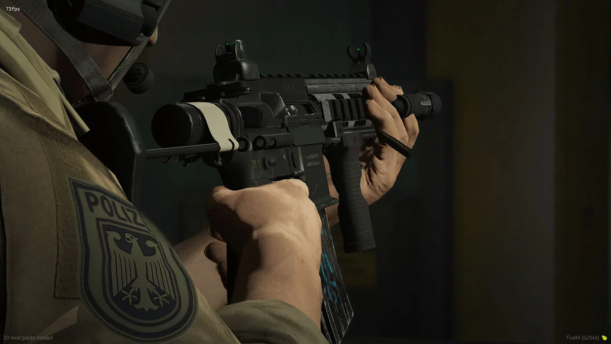 [R6] HK 416c (2 версии) — FiveM + SP / GTA 5