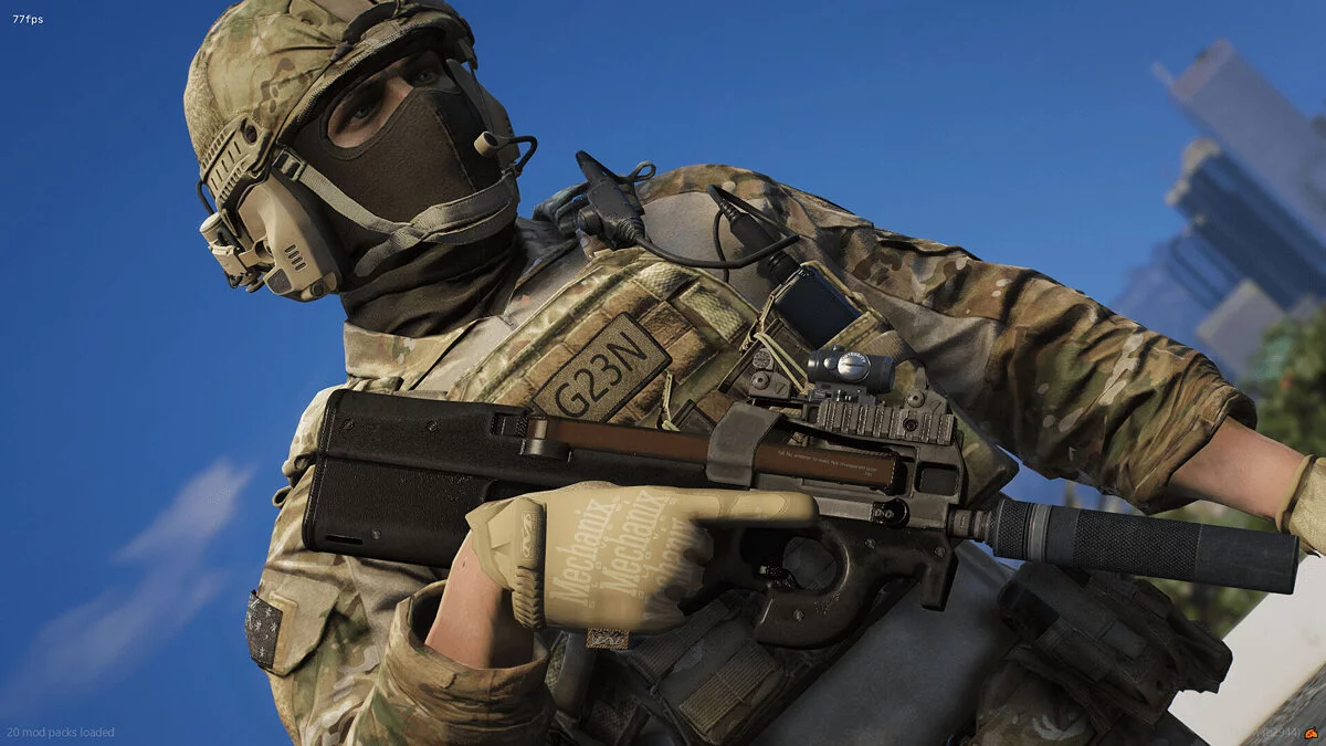 [Ron] FN P90 TR (2 versões) — FiveM + SP / GTA 5