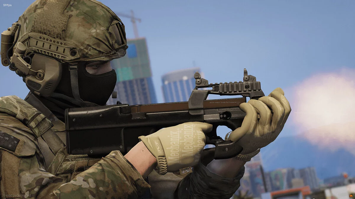 [Ron] FN P90 TR (2 versões) — FiveM + SP / GTA 5