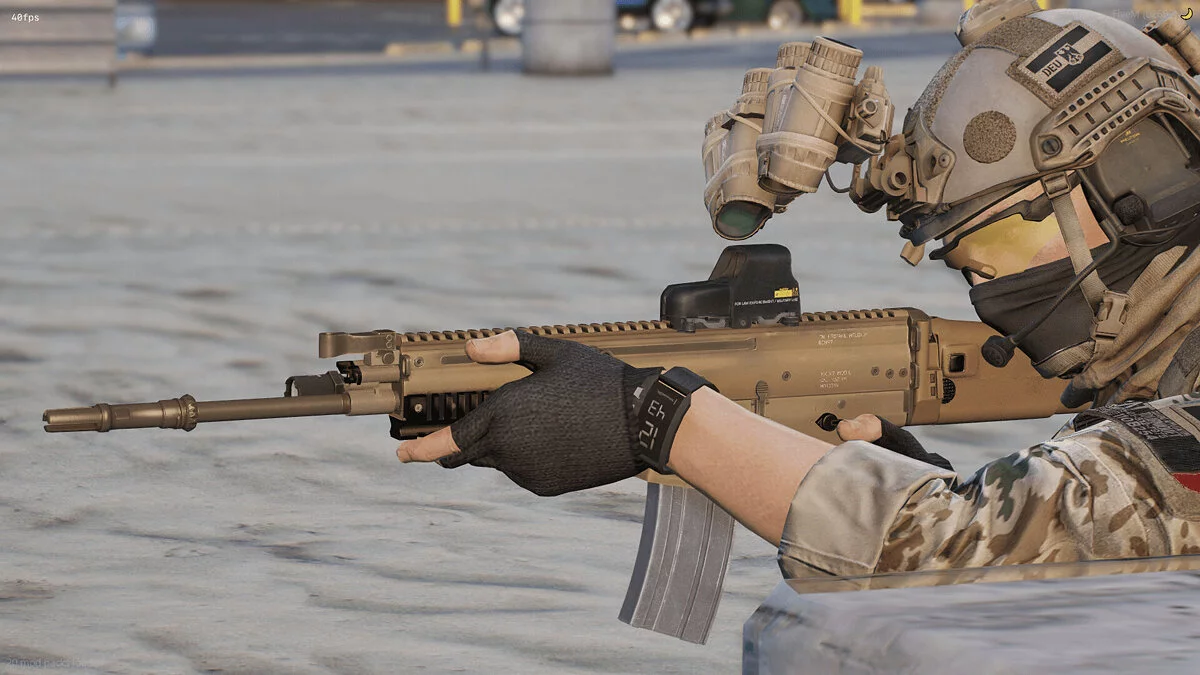 [RoN] FN SCAR-H (4 версии) — FiveM + SP / GTA 5