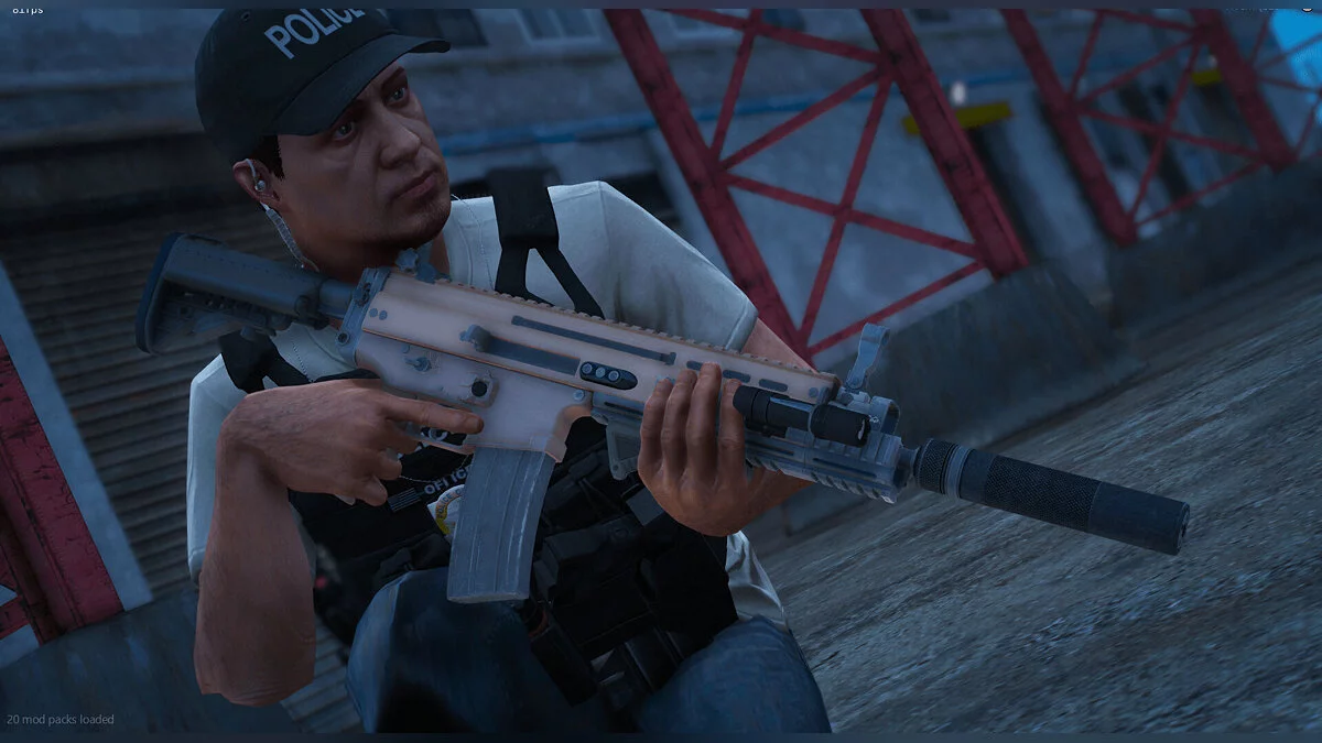 [RoN] FN SCAR-L CQC (2 версії) — FiveM + SP / GTA 5