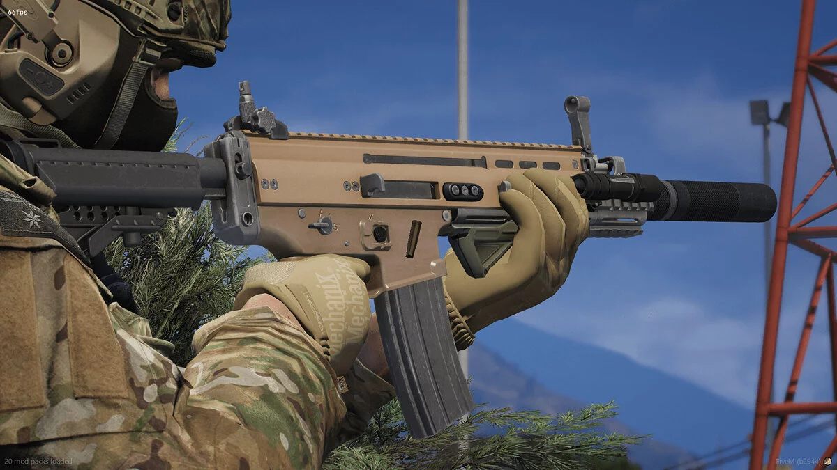 [RoN] FN SCAR-L CQC (2 версії) — FiveM + SP / GTA 5