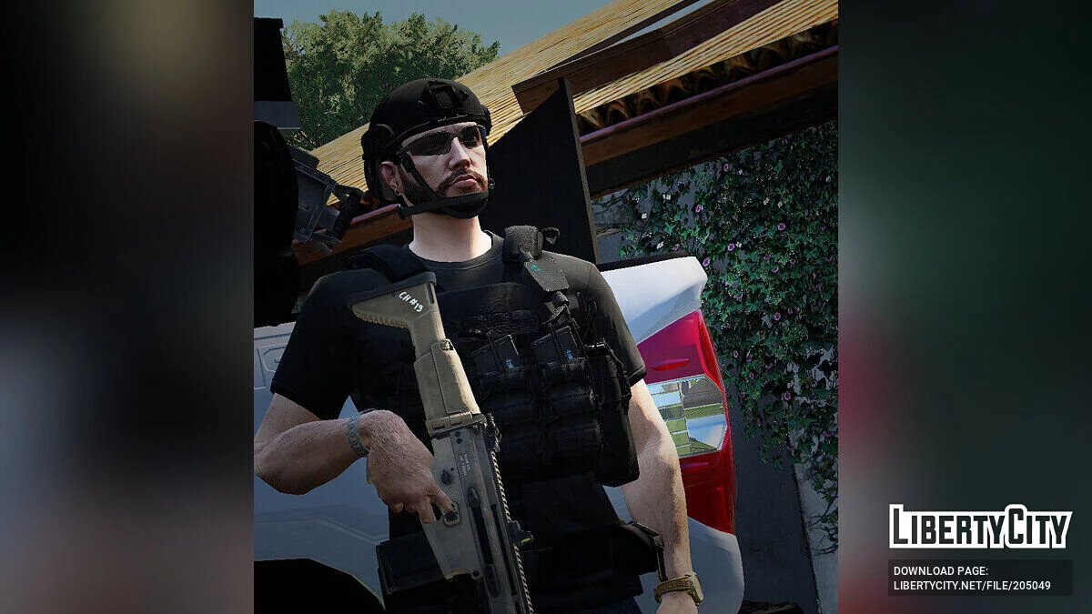 SCAR-H «CH#19» | [Ganti] / GTA 5