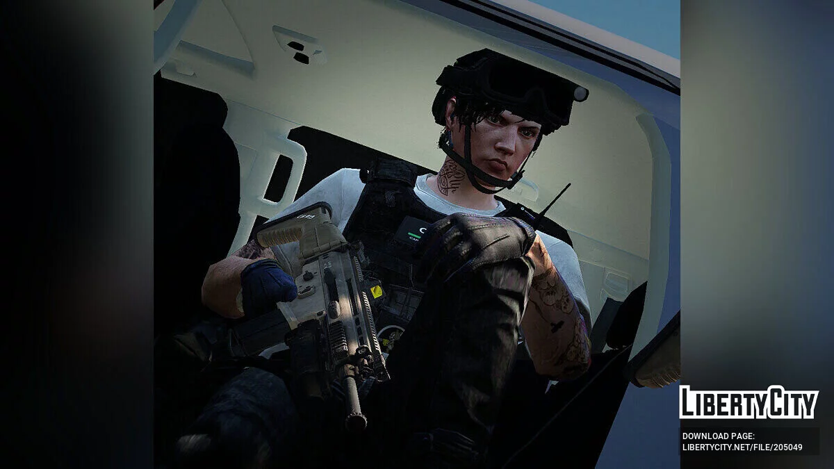 SCAR-H «CH#19» | [Ganti] / GTA 5