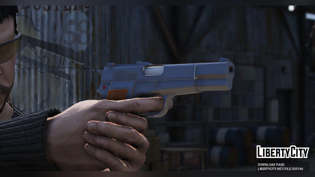 Browning Hi-Power [Animated] / GTA 5