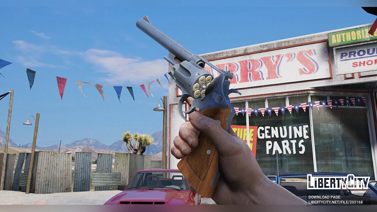 Smith & Wesson Model 29 [Animated] / GTA 5