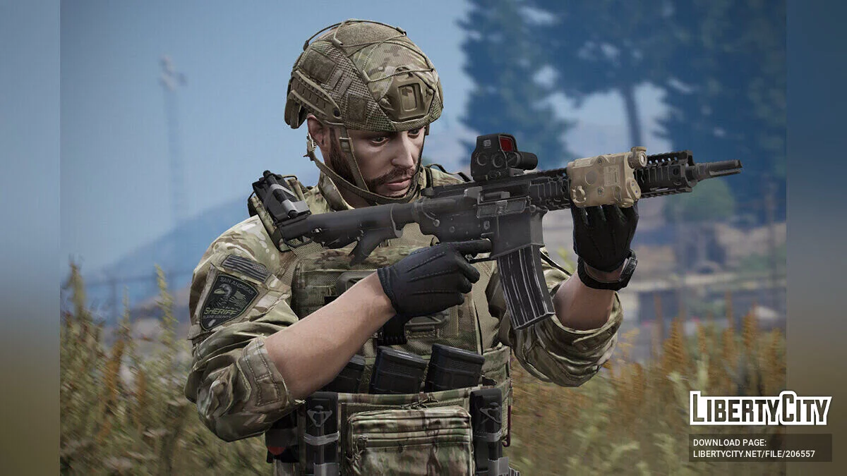 Mk18 Mod 1 [Animated] / GTA 5