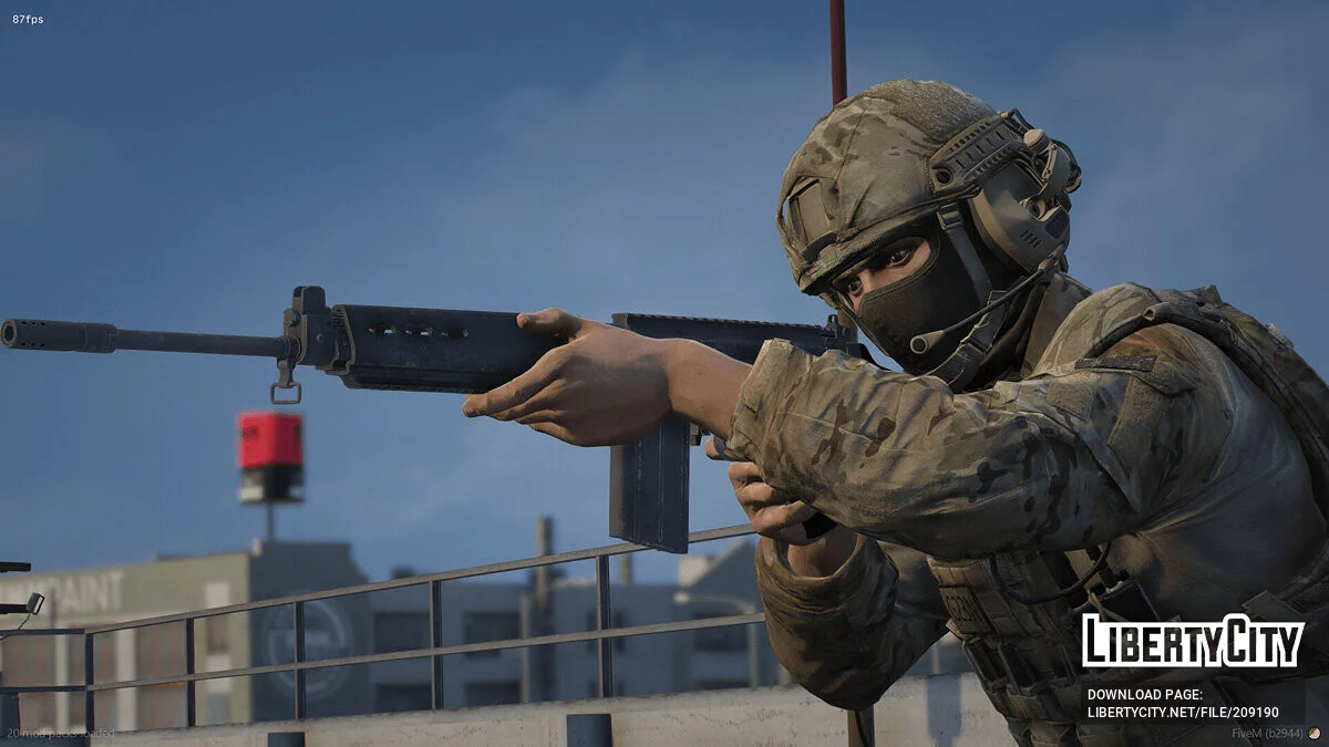 [RoN] FN FAL (Two Versions) / GTA 5